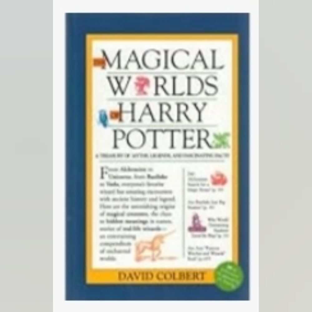 🔺️NWOT The Magical Worlds of Harry Potter Book